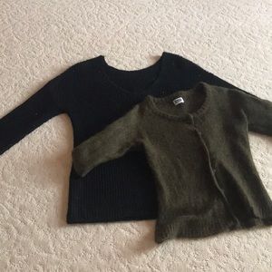 bundle of sweaters